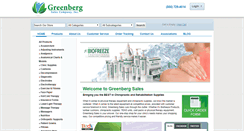 Desktop Screenshot of greenbergsales.com